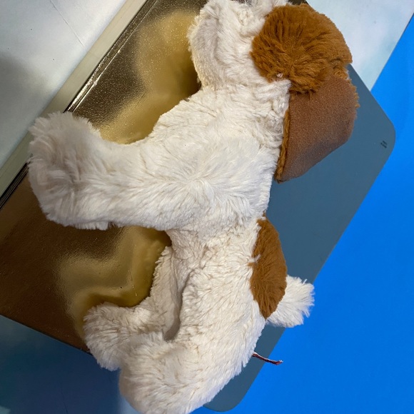 DOUGLAS CUDDLE TOYS VTG 2010 WHITE SPANIEL PUPPY SUPER SOFT PLUSH KEENE, NH 7” - Picture 9 of 14